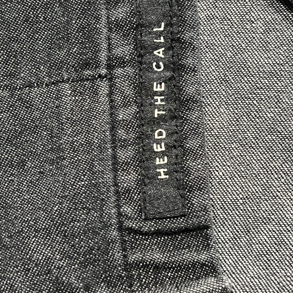 Howler Brothers Dust Up Denim Gray Pearl Snap Button‎ Western Size XXL - Picture 7 of 11